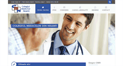 Desktop Screenshot of colegiul-medicilor.ro